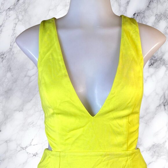 NBD x Naven Twins Sweet Dreams Dress Citrus - Picture 4 of 10